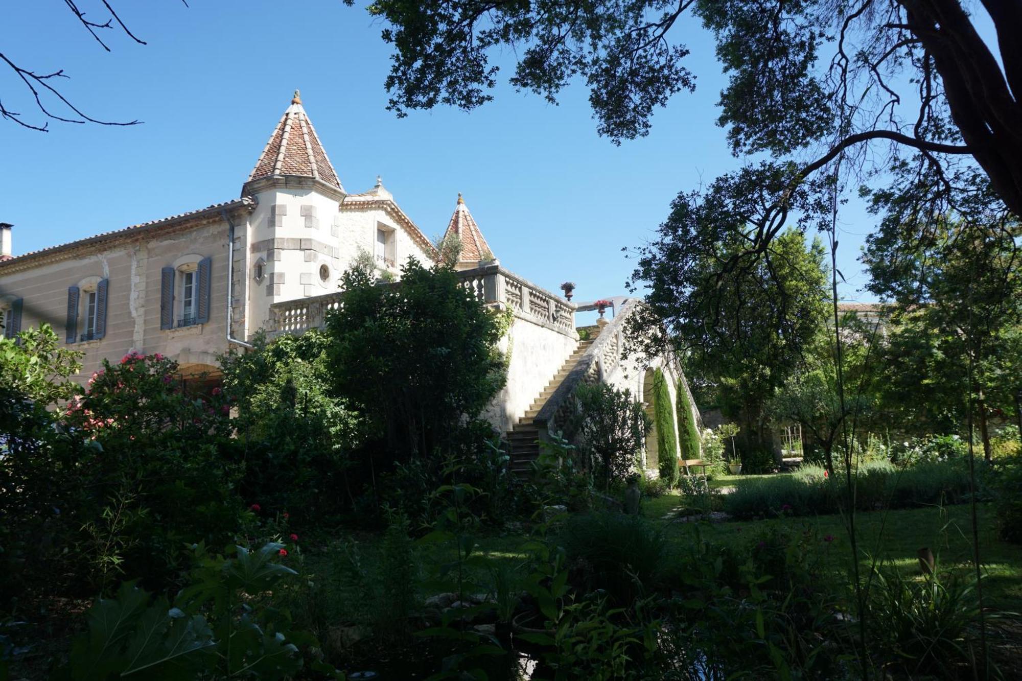 Bed and Breakfast Les Deux Tours Brignon Esterno foto
