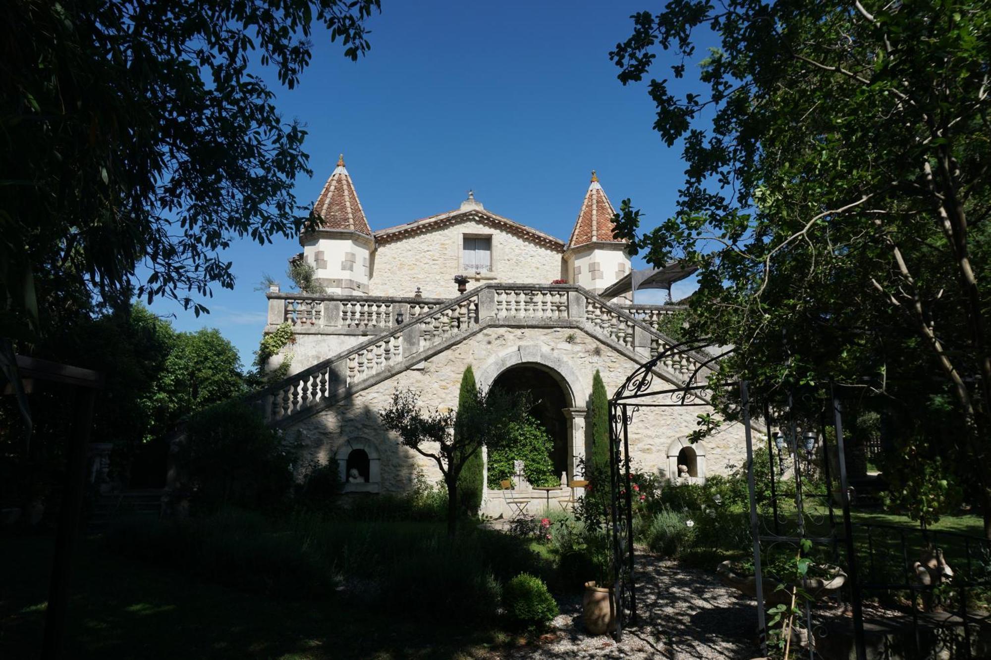 Bed and Breakfast Les Deux Tours Brignon Esterno foto